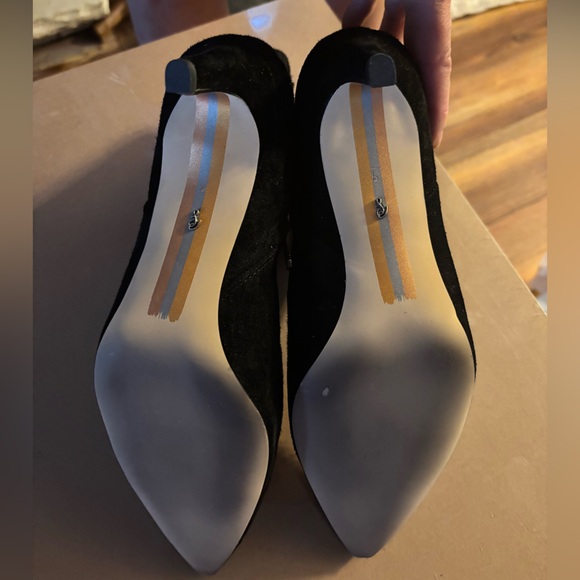 Sam Edelman ULISSA LUSTER ANKLE BOOTIE Sz 9 - Picture 5 of 6